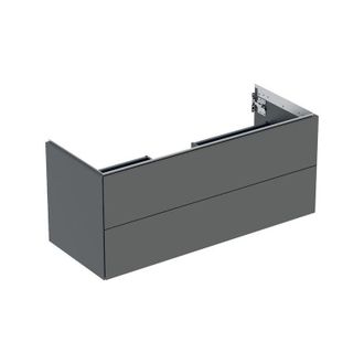 Keramag Geberit One Mueble Bajo Lavabo, 2 Cajones, 118.4x50.4x47cm