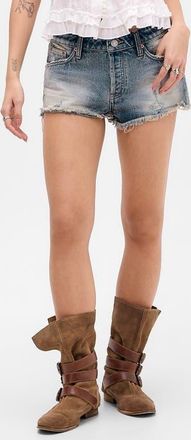 BDG Minnie Denim Shorts in Mid Vintage at Nordstrom, Size 25 X 32