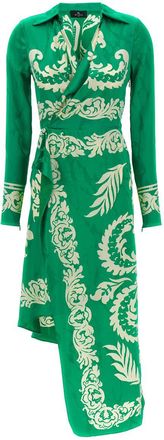 Etro Floral Midi Dress