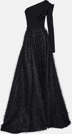 Maticevski Audacity one-shoulder maxi gown