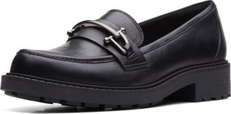Clarks Womens Orinoco2 Edge Loafers, Black (Black Leather), 39.5 EU