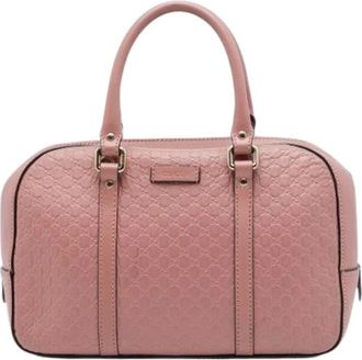 Gucci Pre-owned Satchel - - Pre-owned - Donna - Rosa - ONE SIZE