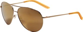Nike Unisex 61 mm Gold Sunglasses