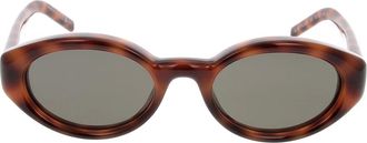 Saint Laurent Zonnebril - unisex - Accessoires - Bruin - Maat: ONE Size