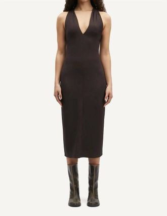 Samsøe & Samsøe Samandy Dress In Chocolate Torte