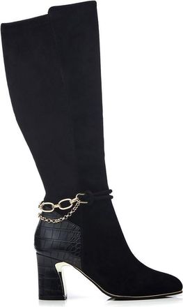 Moda in Pelle Viviena Suede Heeled Boots