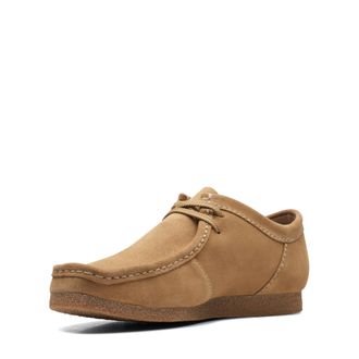 Clarks Shacre II Run, mens Derby, Dark Sand Suede, 7.5 UK (41.5 EU)