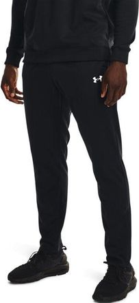 Under Armour Mens Armour Fleece Storm Pants - Water Repellent, Black / White, Small
