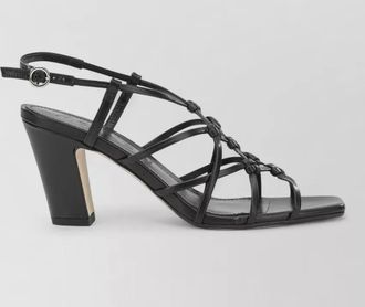 Aeyde leather heeled sandals