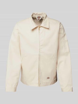 Dickies Jacke mit Label-Patch Modell UNLINED EISENHOWER in Offwhite, Gr&ouml;&szlig;e XXL