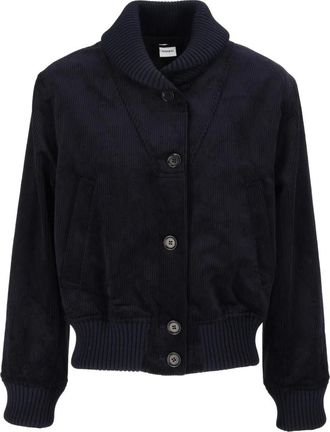 Aspesi Giacca Mod. 0981 - Dames - Zomerjassen - Blauw - S - Katoen - Jassen