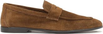 Kazar Klassieke bruine su&egrave;de loafers - Heren - Loafers - Bruin - 43 EU - Su&egrave;de - Schoenen