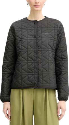 Karl Lagerfeld K Quilt Jacket - Dames - Zomerjassen - Zwart - XS - Polyester - Jassen