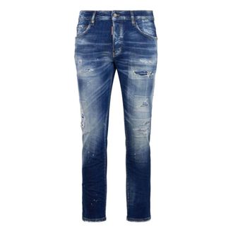 Dsquared2 Slim-fit Jeans, male, Blue, Size: XL Slim-fit Jeans