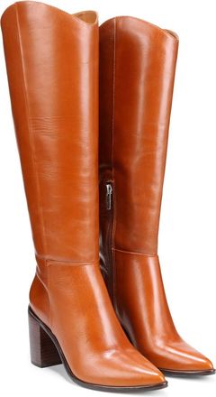 Franco Sarto Womens Ticada Knee High Boots In Whiskey