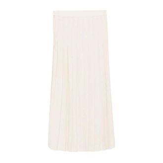 Gentryportofino Dames, Rokken, Wit, Maat: M Wol