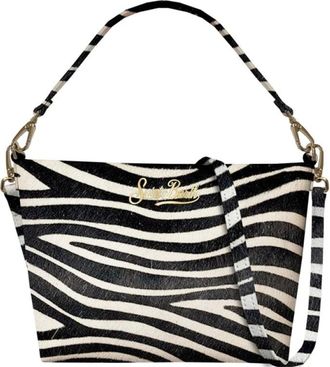 MC2 Saint Barth Tassen, Dames, Veelkleurig, ONE Size, Leer, Aline Schoudertas