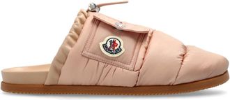 Moncler Mon Slides - Dames - Slip ons - Roze - 40 EU - Schoenen