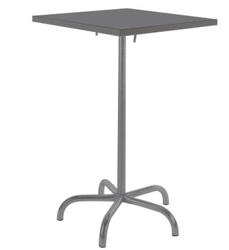 Schubiger M&ouml;bel Metall-Stehtisch S&auml;ntis Quadratisch