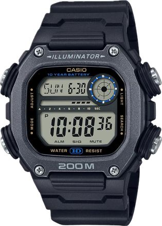 Casio Mens Heavy-Duty Digital Sport Watch with Black Dial - DW-291HX-1AV
