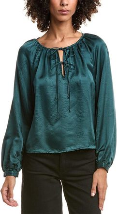 Bella Dahl Hammered Satin Blouse