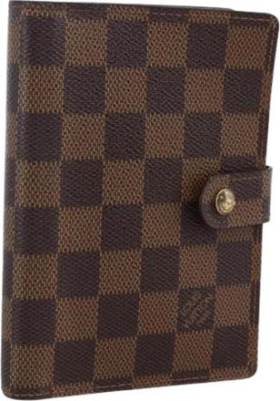 Louis Vuitton Pre-owned Wallets, female, Brown, Size: ONE SIZE Pre-owned Day Planner Cover