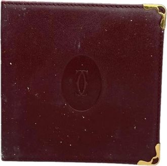 Cartier Pre-owned Vintage Portafoglio Carte - - Pre-owned - Donna - Rosso - ONE SIZE