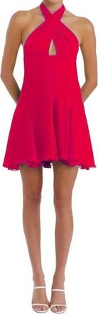 Amanda Uprichard Gwenna Dress In Begonia