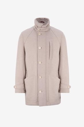 Brunello Cucinelli Kaschmirparka mit Shearlingfutter