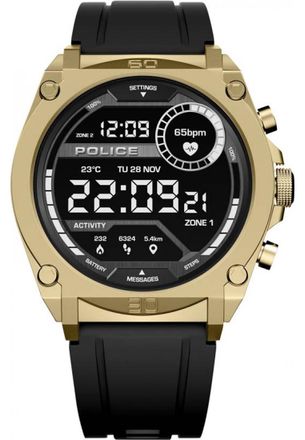 Police PEIUN0000105 Mens My Avatar Smartwatch - Gold