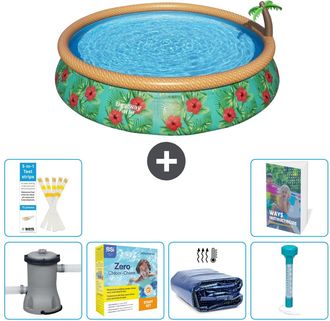 Bestway Piscina Bestway Fast Set Redonda - 457x84 Cm - 7-piezas S184