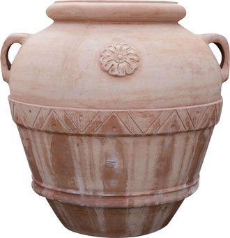 Biscottini International Biscottini - Jarra De Terracota Envejecida Toscana L80xpr74xh80 Cm Made In Italy