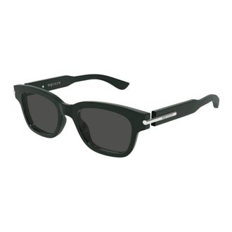Alexander McQueen Sunglasses, unisex, Green, 51 MM, Square Sunglasses