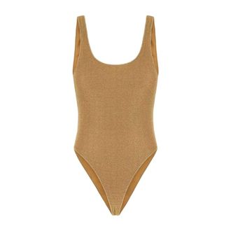Os&eacute;ree One-piece, female, Yellow, Size: L Lumi&egrave;re Swimsuit
