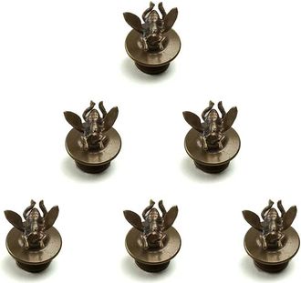 JOELLE GROSSI decorative fly buttons - Effetto metallizzato