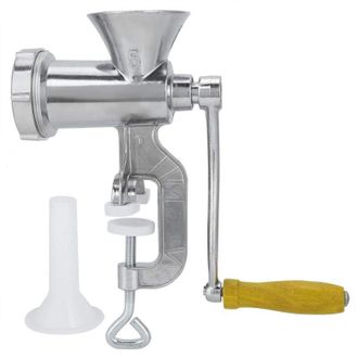 OEM Picadora De Carne Manual De Aleaci&oacute;n De Aluminio Con Tubo Para Embutir Salchichas, Ideal Para Preparar Carne Picada Y Embutidos: Un Electrodom&eacute;stico D