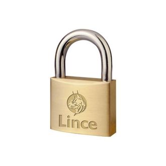 Lince Candado Seguridad 50mm Arco Corto Laton Ibo Lince