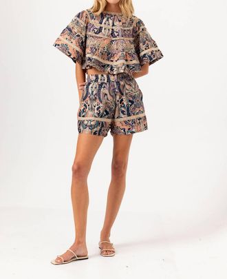 Sundays Fuller Short In Spice Mosaic