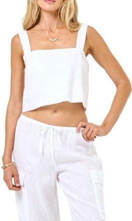 L*Space Long Island Cover-Up Tank in White at Nordstrom Rack, Size X-Small