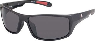 Champion 6016 Polarized C01 Mens Sunglasses Black Size 59