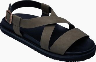 Roxy Womens Roxy Womens Zaho Crossed Sandals - Green - Size: 7.5