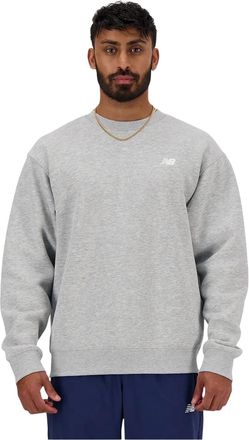 New Balance Heren Crew Neck Regular Sweatshirt (Grijs)