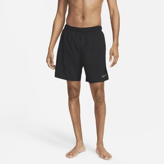 Nike Mens Challenger Dri-FIT 7 2-in-1 Running Shorts in Black | DV9357-010