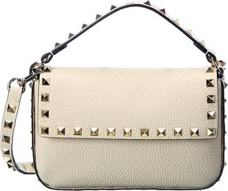 Valentino Rockstud Grainy Leather Crossbody