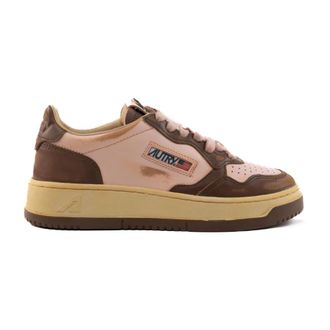 Autry Medalist Low Super Vintage Sneakers - Dames - Sneakers - Veelkleurig - 36 EU - Leer - Schoenen