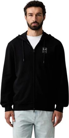 Marc O'Polo Felpa con zip - - Sweatshirts & Hoodies - Uomo - Nero - 2XL