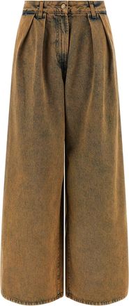 Alanui Cotton Jeans Womens blue