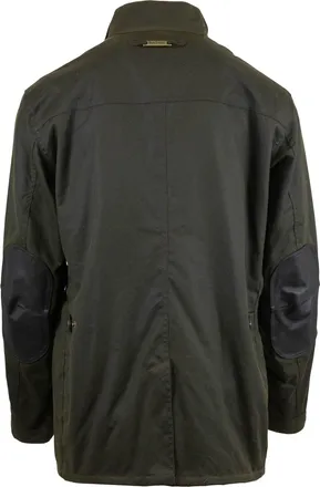 Barbour Mens Jacket Ogston Olive Waxed Cotton