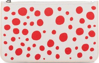 Louis Vuitton x Yayoi Kusama Clutch Infinity Dots Neverfull 2023 - Bianco