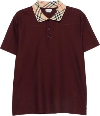 Burberry Hombre, Camisetas, Rojo, Talla: M